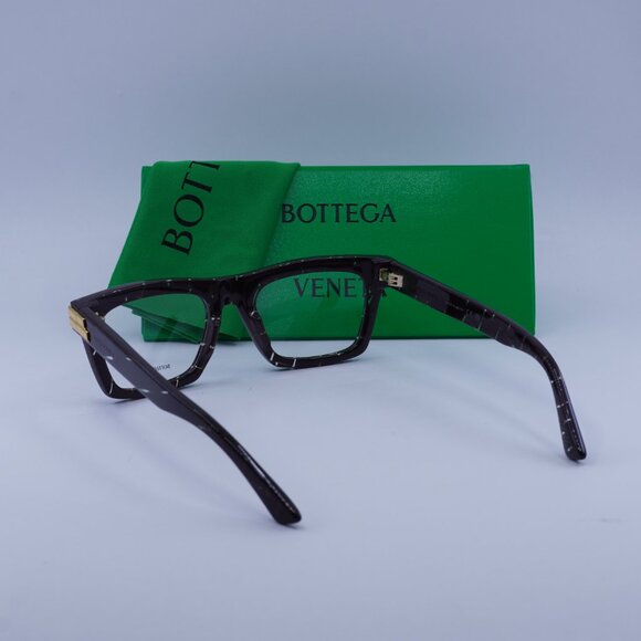 Bottega Veneta BV1059O 003 Rectangle Eyeglasses 51mm – Burgundy - Picture 6 of 9